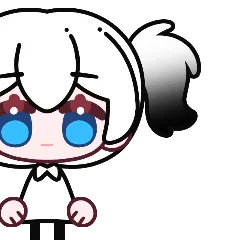 头发 马尾 左侧 A 1 渐变